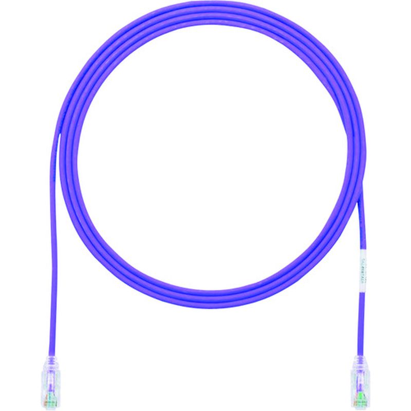 パンドウィット UTP28SP0.5MVL カテゴリ6細径パッチコード 0.5m 紫