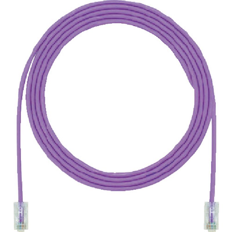 パンドウィット UTP28SP10MVL カテゴリ6細径パッチコード 10m 紫