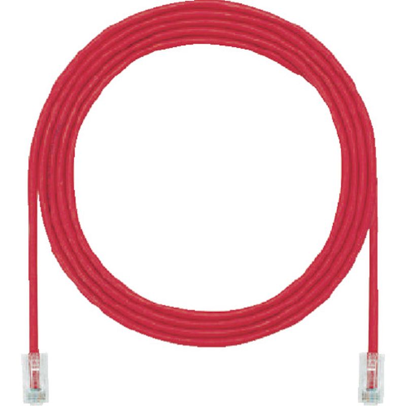 パンドウィット UTP28SP10MRD カテゴリ6細径パッチコード 10m 赤