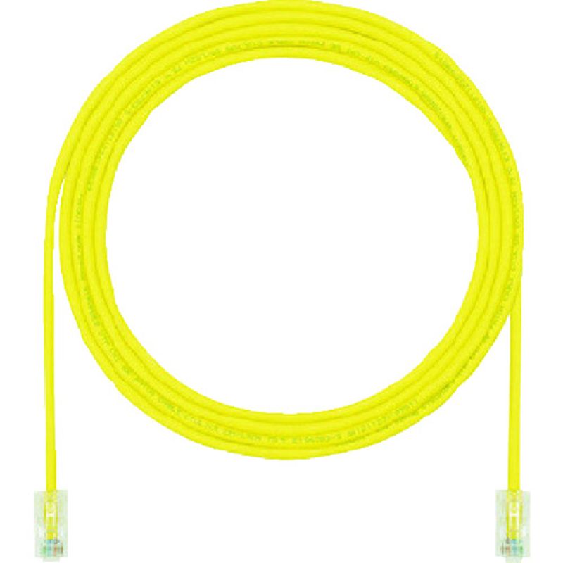パンドウィット UTP28SP2MYL カテゴリ6細径パッチコード 2m 黄