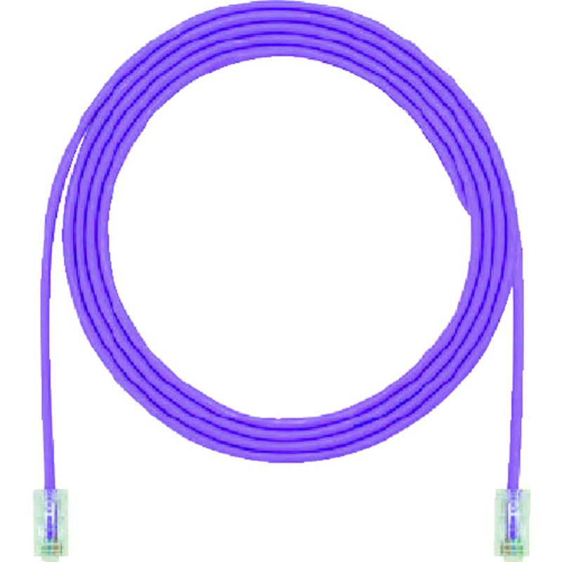 パンドウィット UTP28SP2MVL カテゴリ6細径パッチコード 2m 紫
