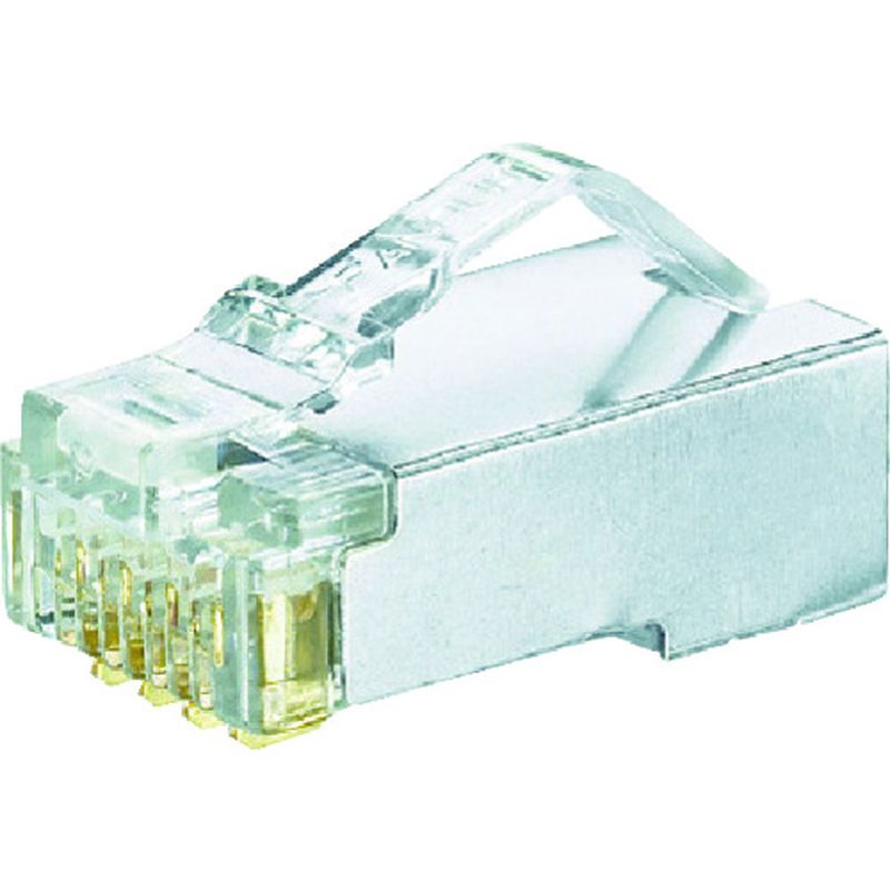 パンドウィット MPS588-C シールド付きモジュラープラグ LANコネクタ カテゴリ5E 100個入