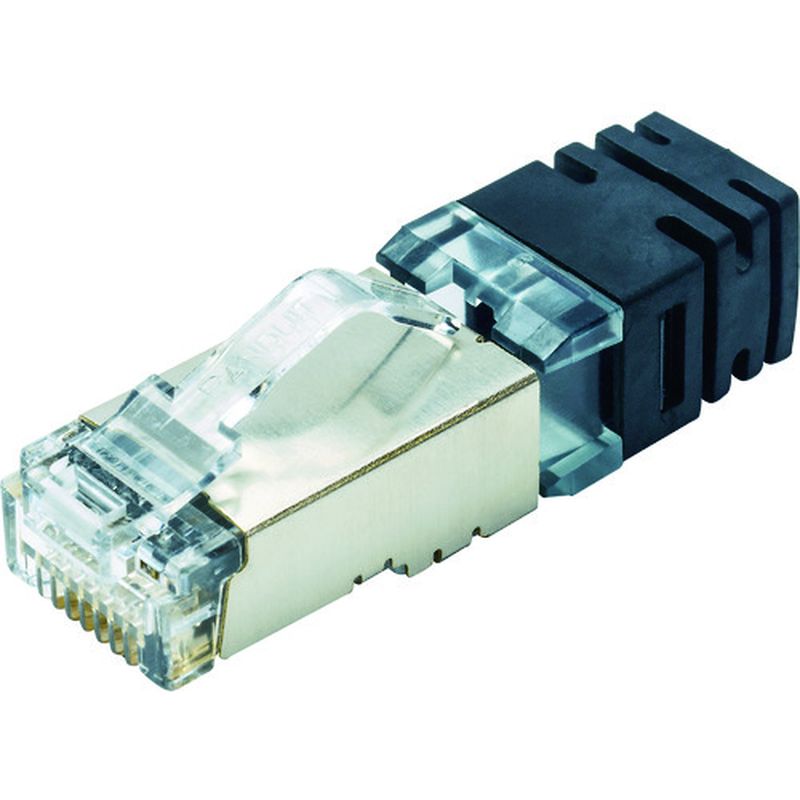 パンドウィット SPS6X88-C シールド付きモジュラープラグ LANコネクタ カテゴリ6A 100個入