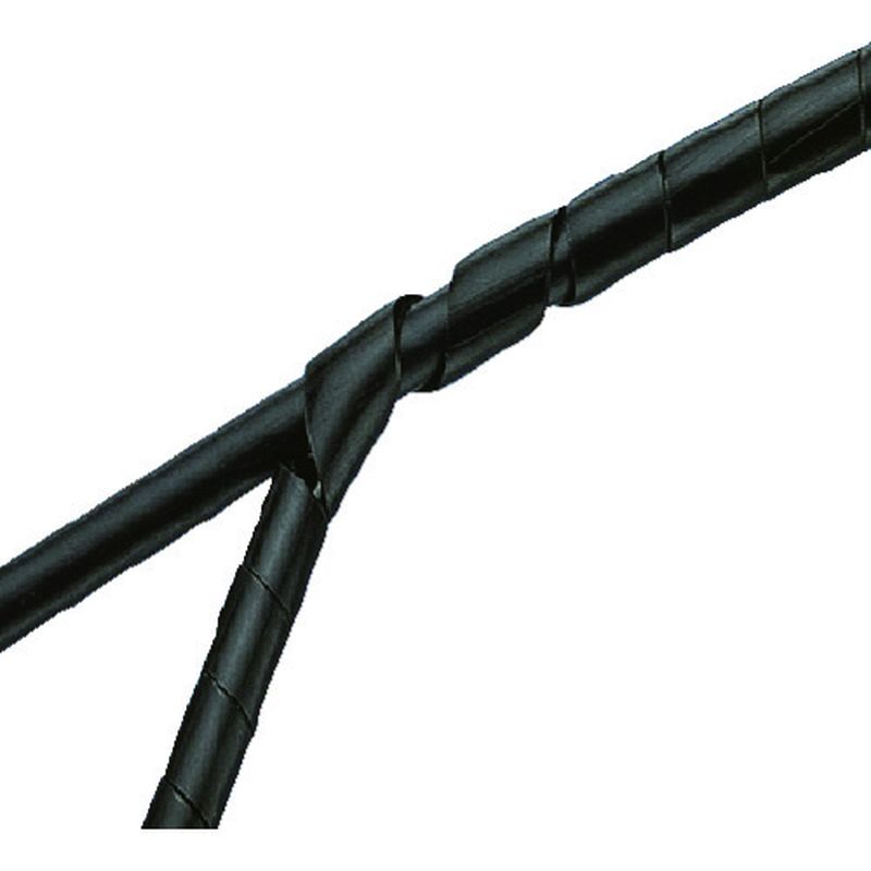 パンドウィット T25NZFR-C20 スパイラルラッピング ハロゲンフリー難燃性ナイロン6 黒