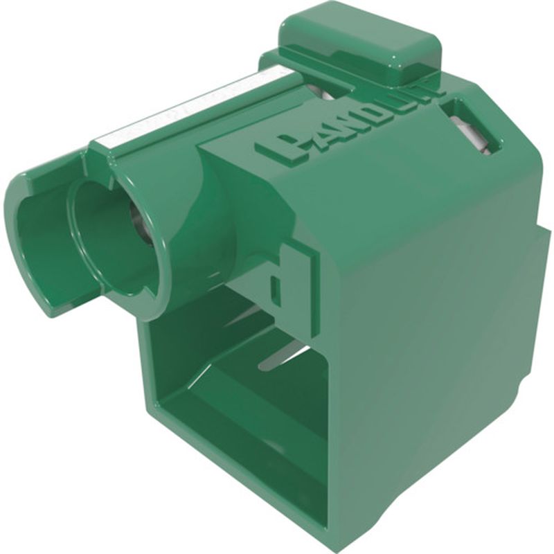 パンドウィット PSL-DCPLRE-GR パッチコードロック LANケーブルロック 緑 10個入