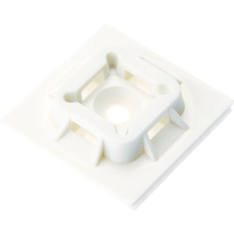パンドウィット ABM100-AT-D マウントベース アクリル系粘着テープ 白 500個入