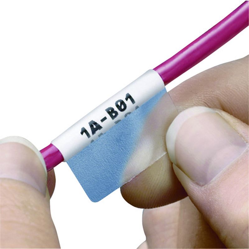パンドウィット S100X400YAJ レーザープリンタ用セルフラミネートラベル 白 1000枚入