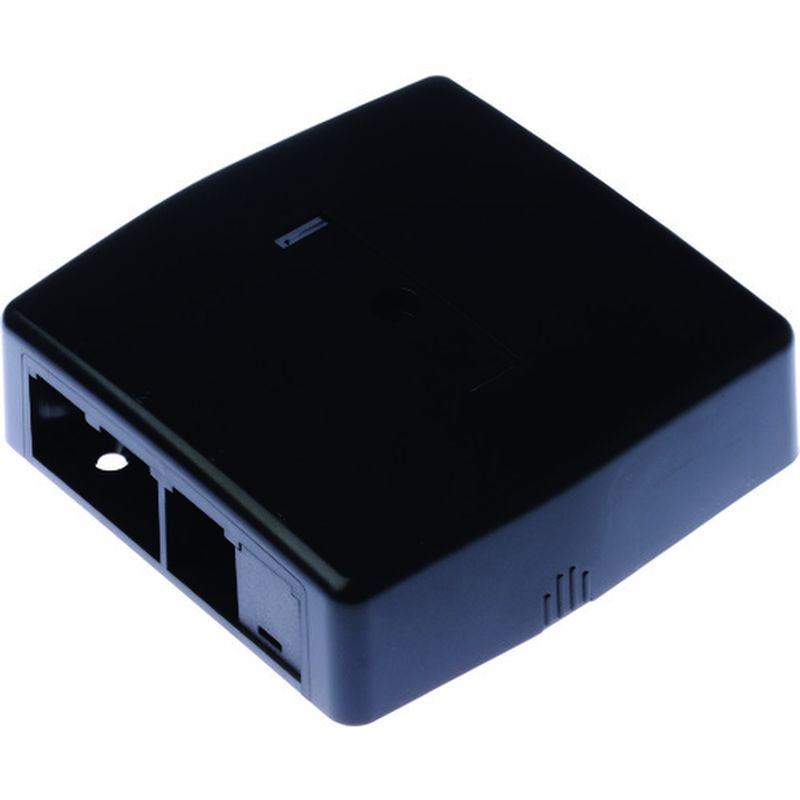 パンドウィット JOQ3B0000BL ローゼットボックス シャッターなし 黒