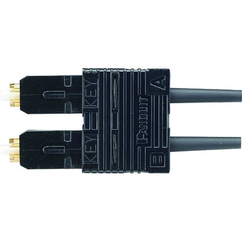 パンドウィット FSC2DMC5BL 研磨済みSC光コネクタ デュプレックス 黒