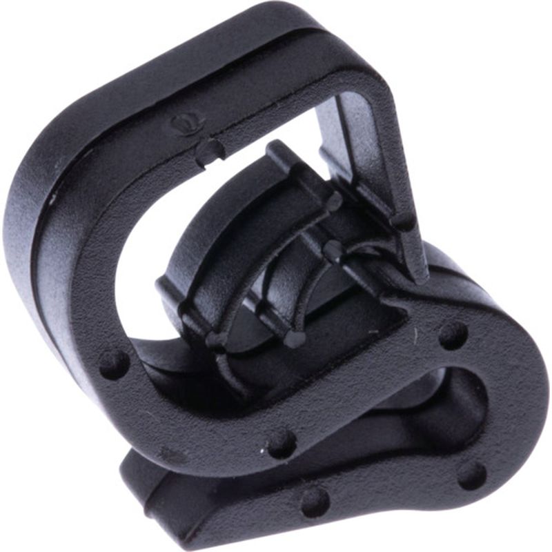 パンドウィット HCME06Y12-M30 固定具 エッジクリップ 黒