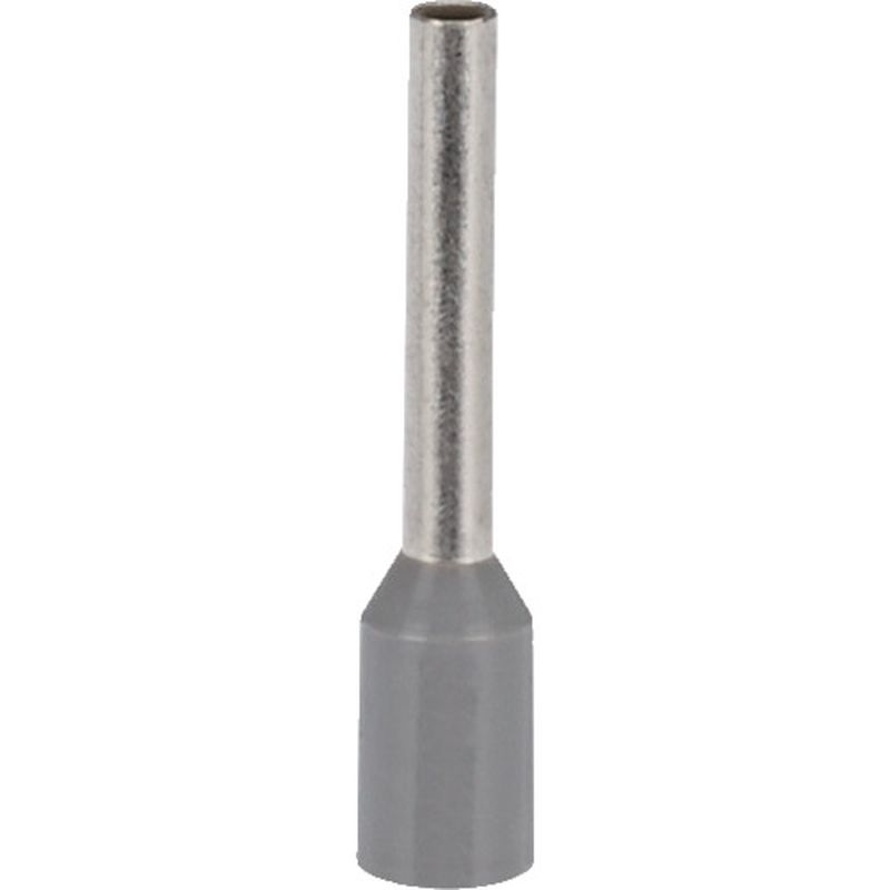 パンドウィット FSD76-10-D 絶縁付フェルール端子 グレー 500本入