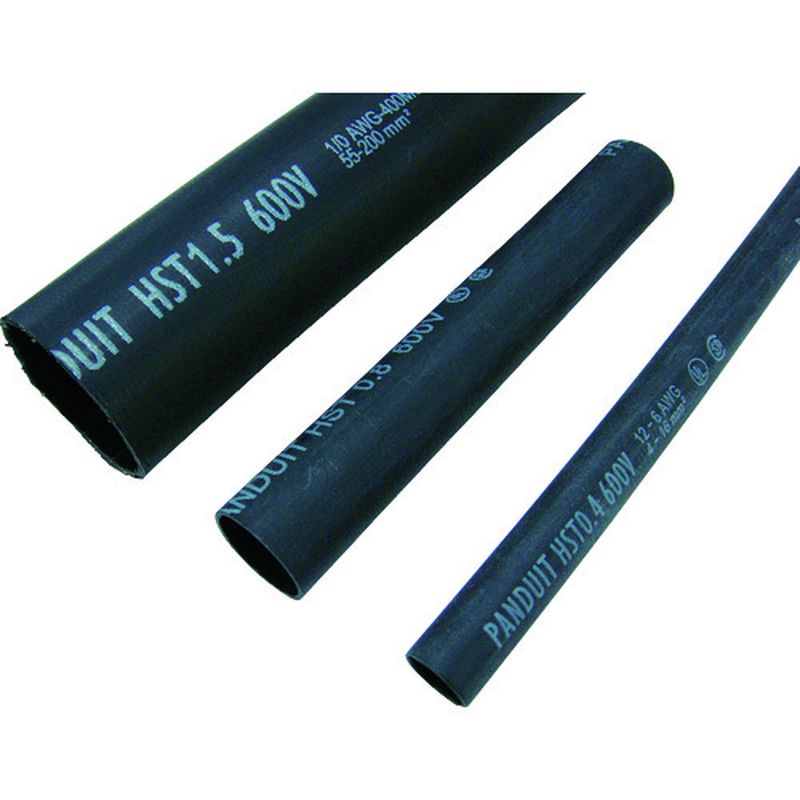 パンドウィット HST0.4-6-XY 肉厚タイプ熱収縮チューブ 10本入