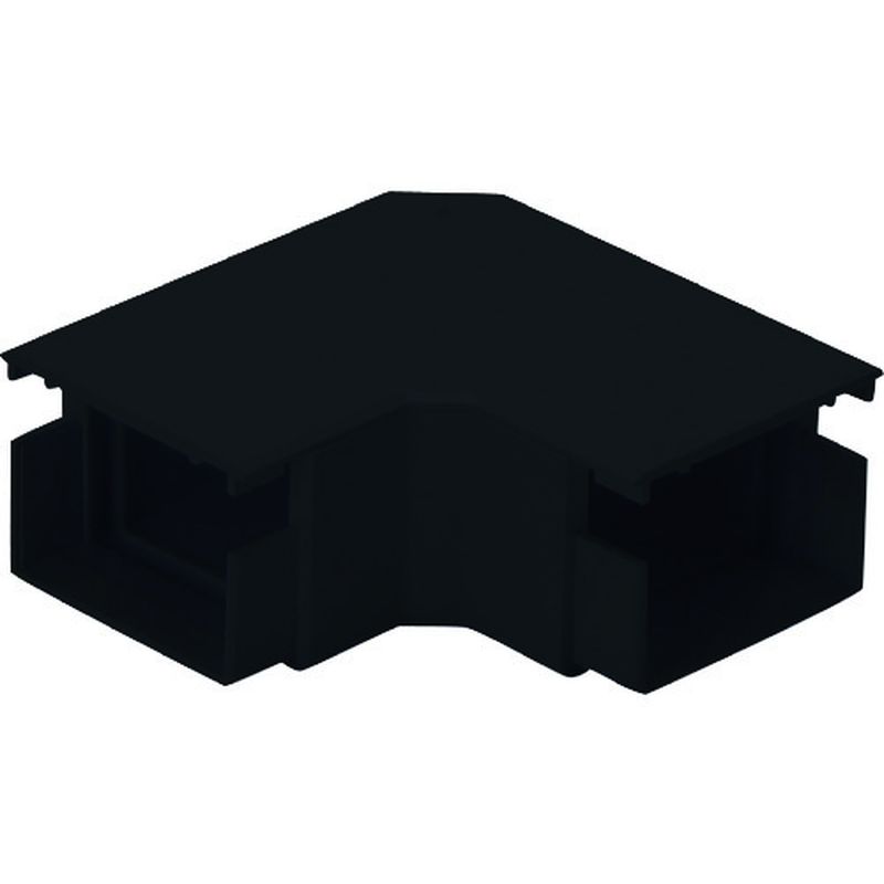 MDM□ 平面マガリ 屋外用エムケーダクト付属品 ブラック