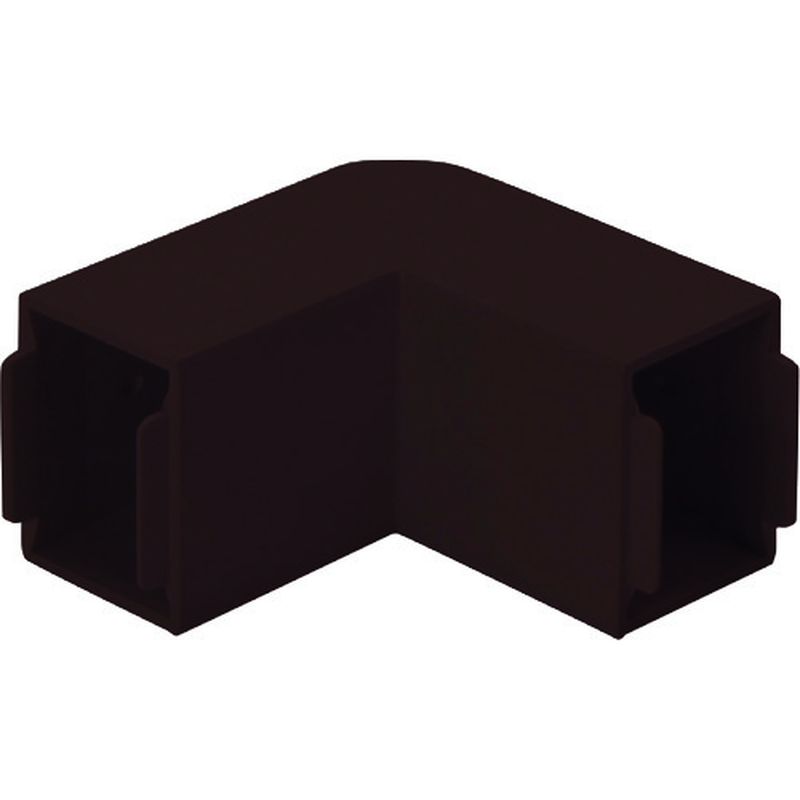 MDK□ 内外マガリ 屋外用エムケーダクト付属品 チョコ