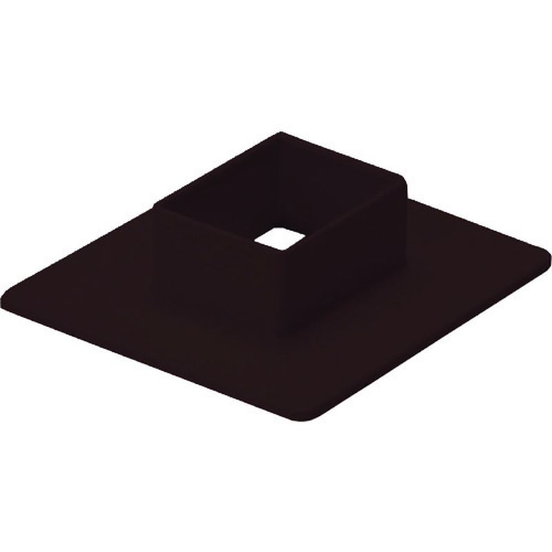 MDF□ フランジ 屋外用エムケーダクト付属品 チョコ