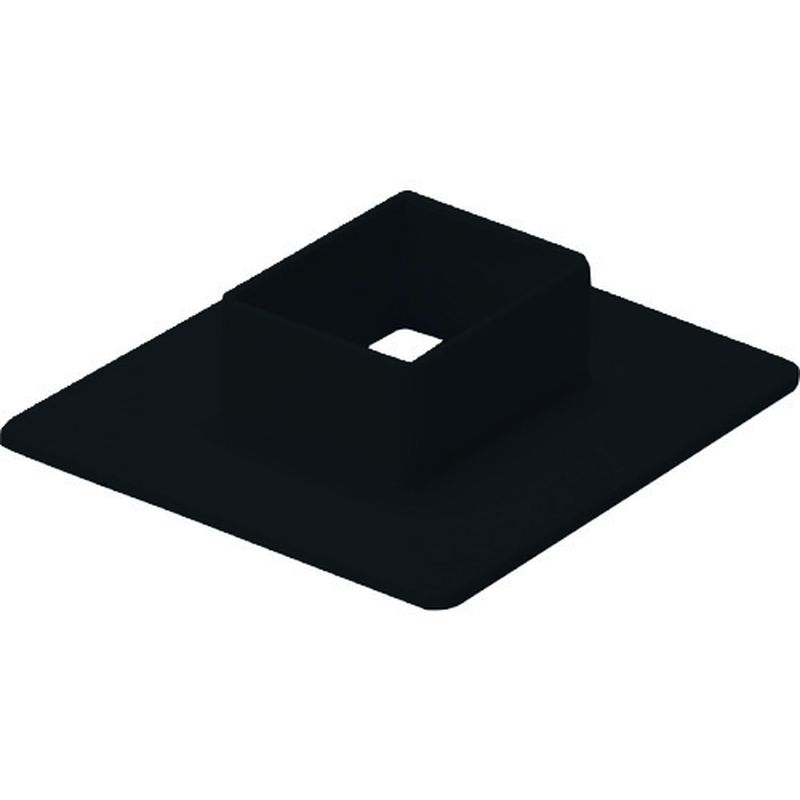 MDF□ フランジ 屋外用エムケーダクト付属品 ブラック