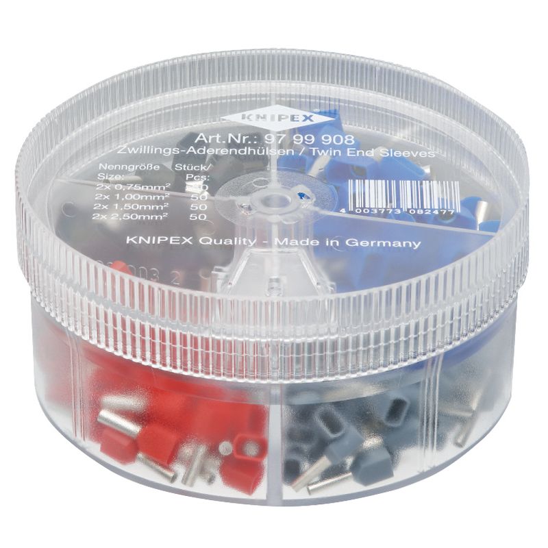クニペックス(KNIPEX) 97 99 908 ツインワイヤーエンドフェルールキット