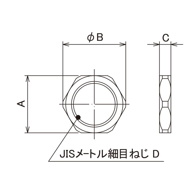 LN-WS OA-WS用ロックナット
