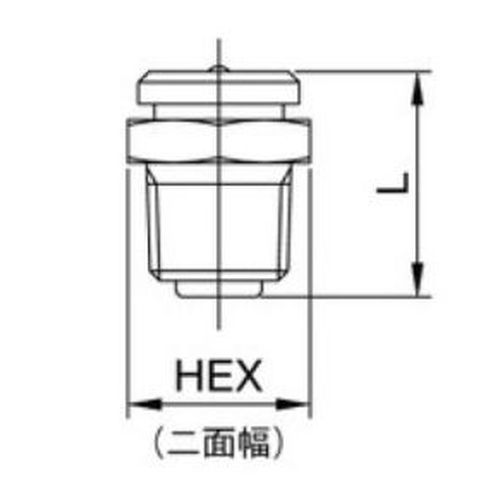 NBH ボタンヘッド 黄銅製 - 画像2
