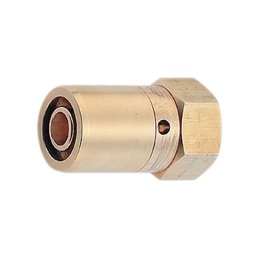 カクダイ 615-303 メタカポリユニオンアダプター ワンタッチ 青銅