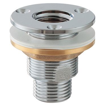 カクダイ 644-560-13G ショート水切金具 黄銅